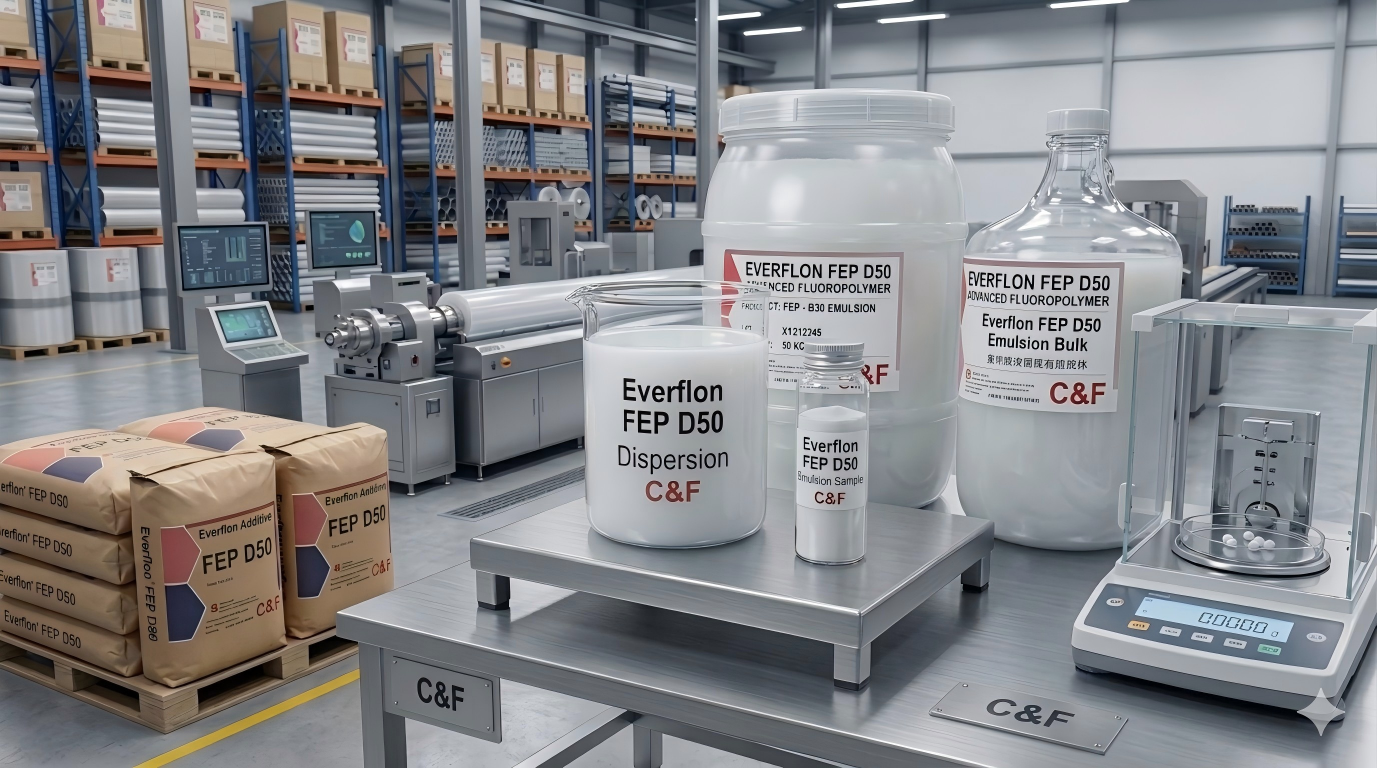 The all-new Everflon FEP D50 is now available: optimized for high-performance processing